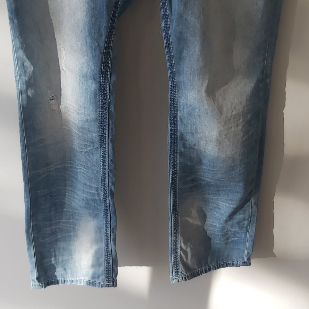 Affliction Ace Black Premium Jeans Size 32 - Picture 3 of 10